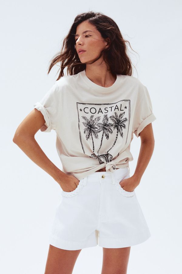 Camiseta con estampado