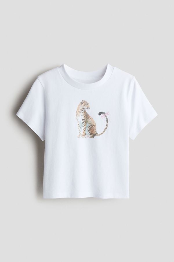 Camiseta con motivo estampado