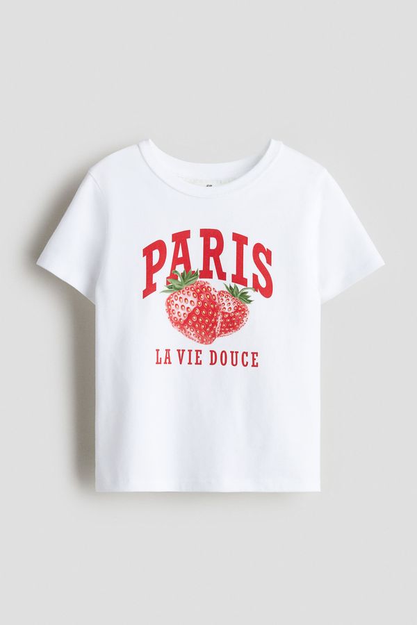 Camiseta con motivo estampado