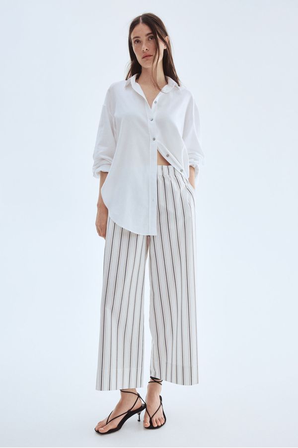 Pantalón tobillero en algodón