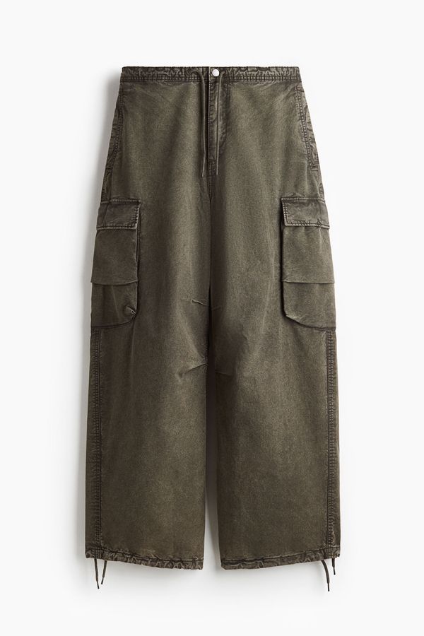 Pantalón cargo efecto lavado Loose Fit