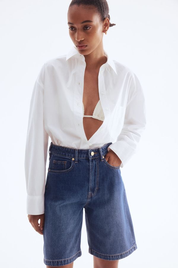 Bermuda en denim