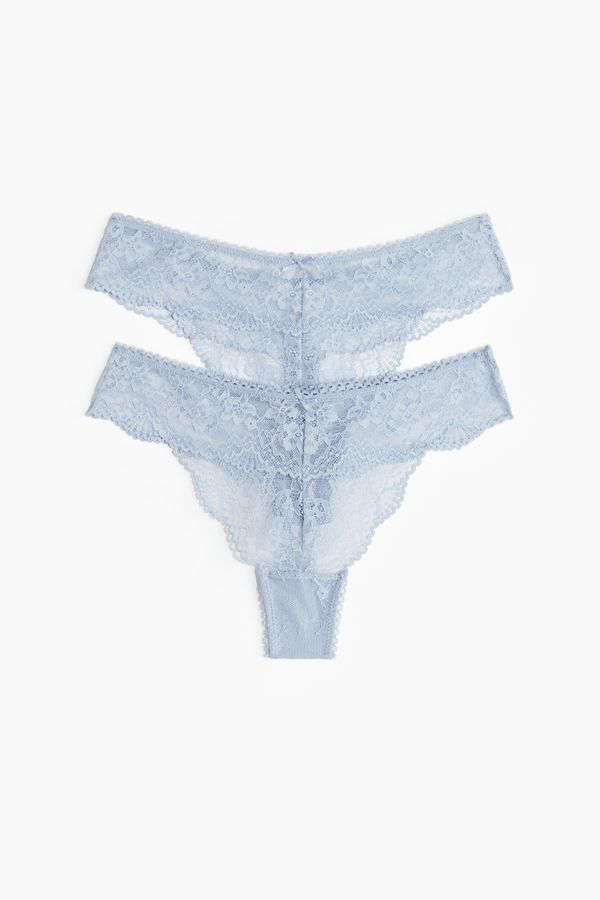 Pack de 2 tangas de encaje