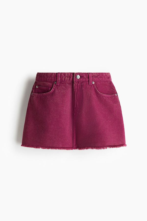 Minifalda en denim