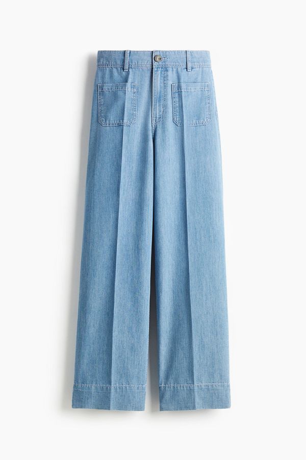Wide High Jeans