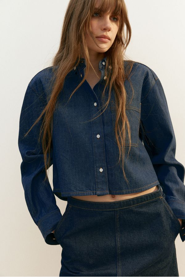 Camisa en denim