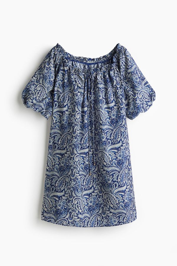 Vestido con tiras de anudar