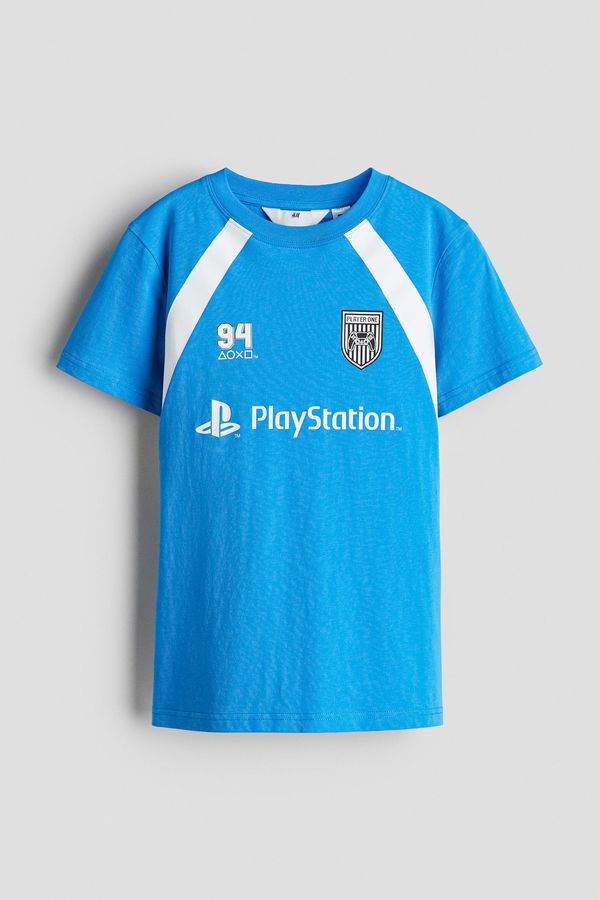 Camiseta en algodón con motivo estampado