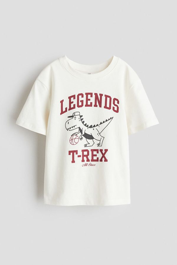 Camiseta de algodón con estampado