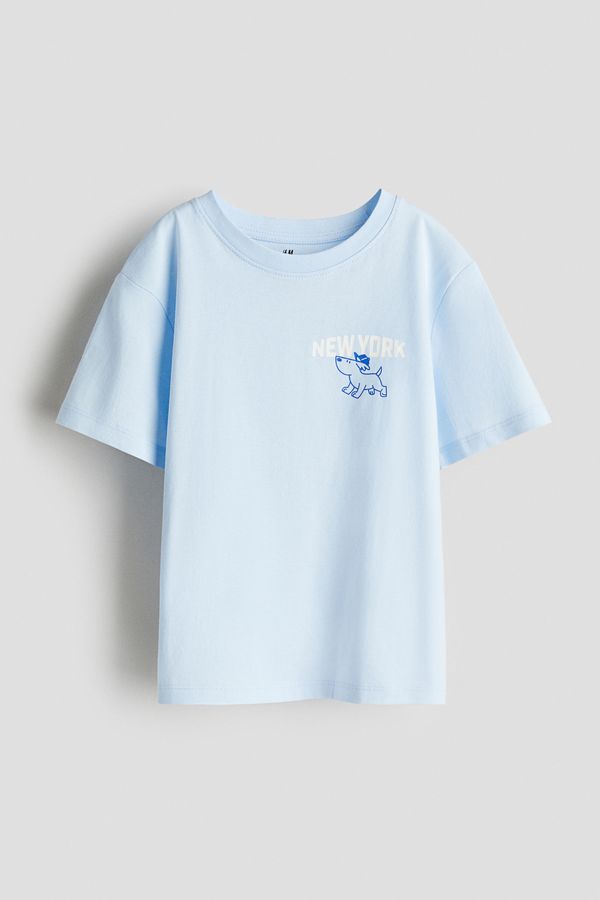 Camiseta de algodón con estampado