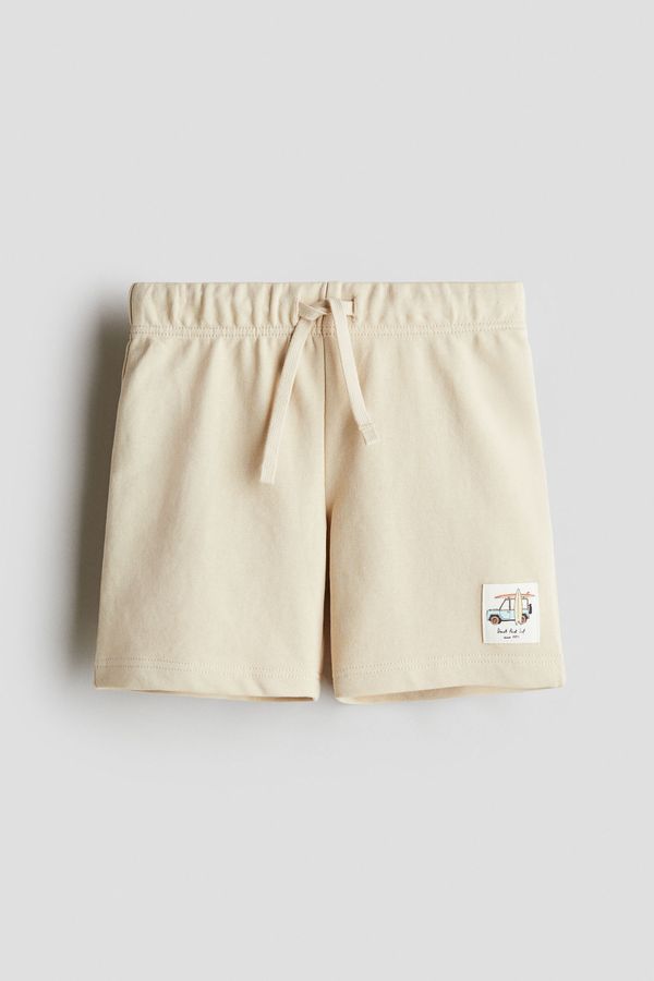 Shorts en franela estampada