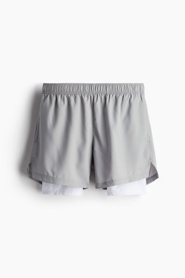 Shorts deportivos de doble capa con DryMove™