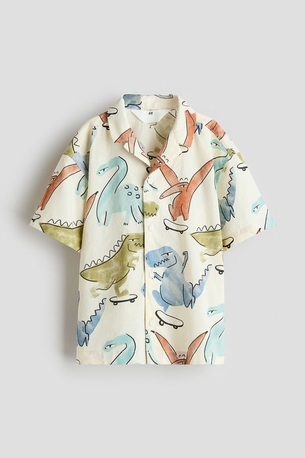 Camisa resort estampada