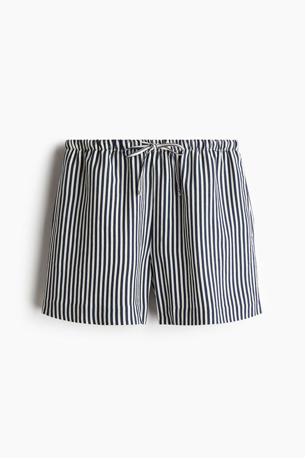 Shorts en mezcla de lino