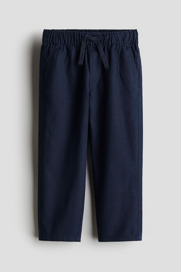 Pantalón en mezcla de lino