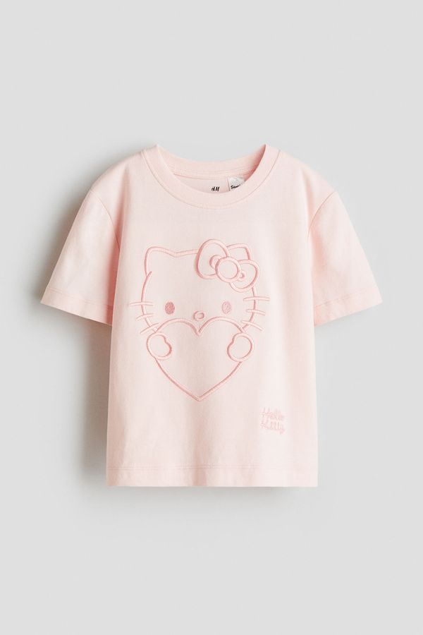 Camiseta de algodón con motivo estampado