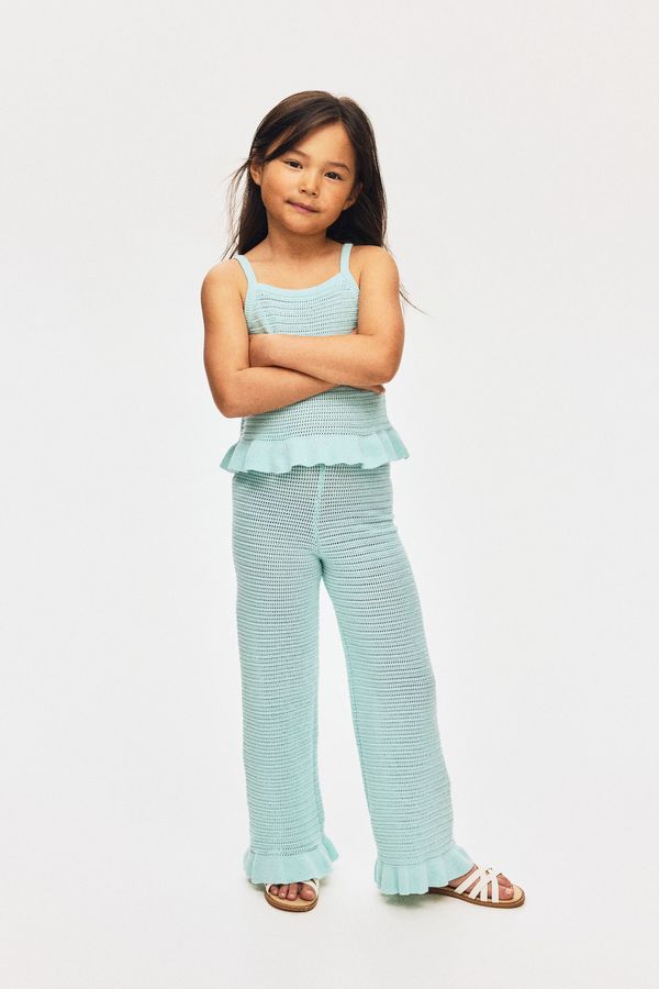 Blusa de tiras en tejido de algodón