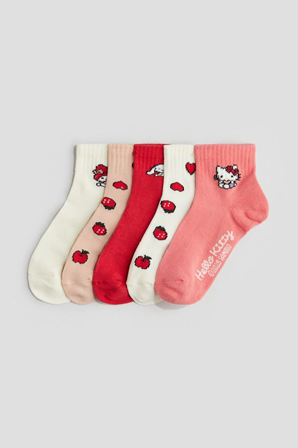Pack 5 pares de medias tobilleras
