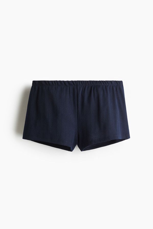 Shorts en punto sin cierre