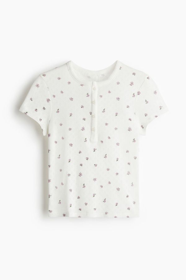 Blusa en punto pointelle