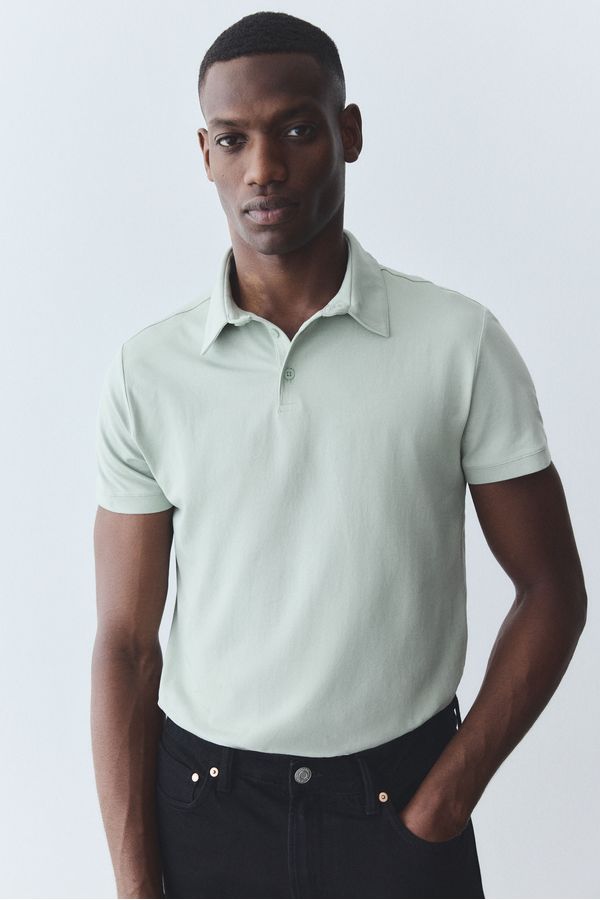 Camiseta estilo polo Slim Fit