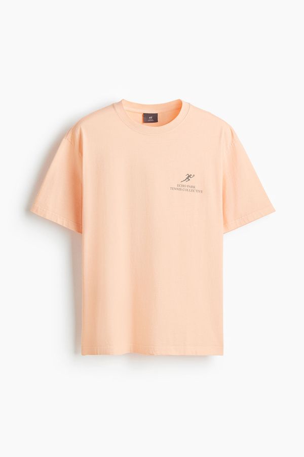 Camiseta con motivo estampado Loose Fit