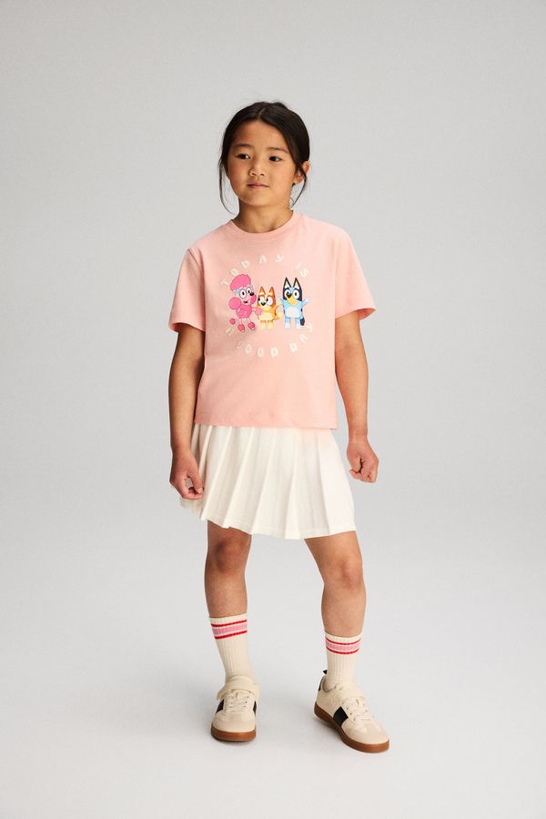 Camiseta de algodón con motivo estampado