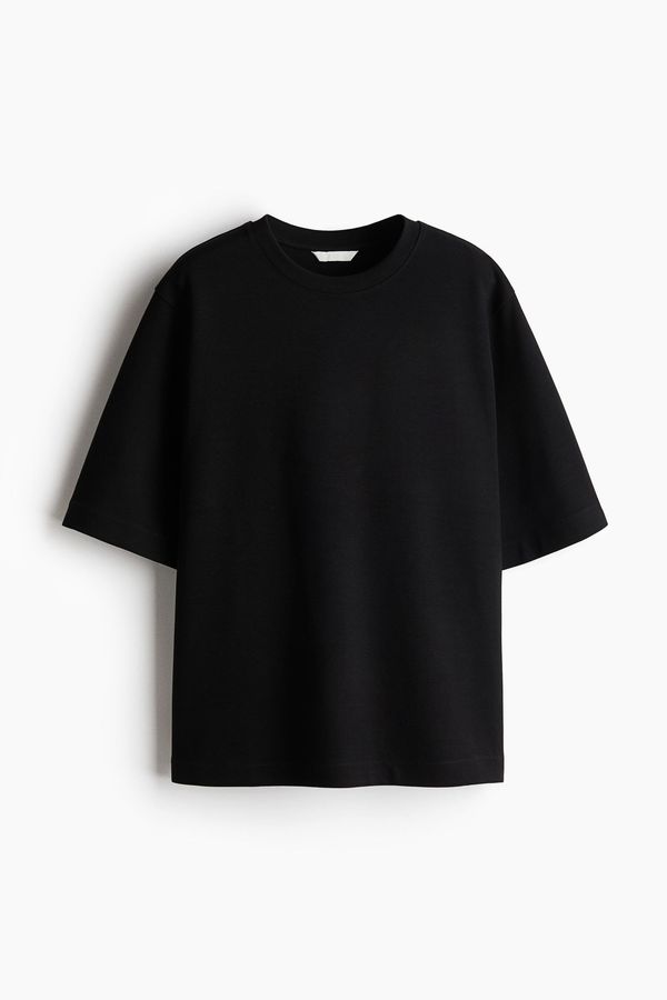Camiseta interlock estilo cuadrado