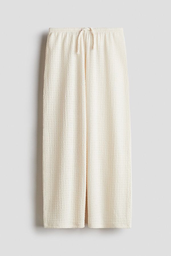 Pantalón de punto con textura