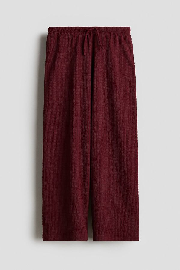 Pantalón de punto con textura