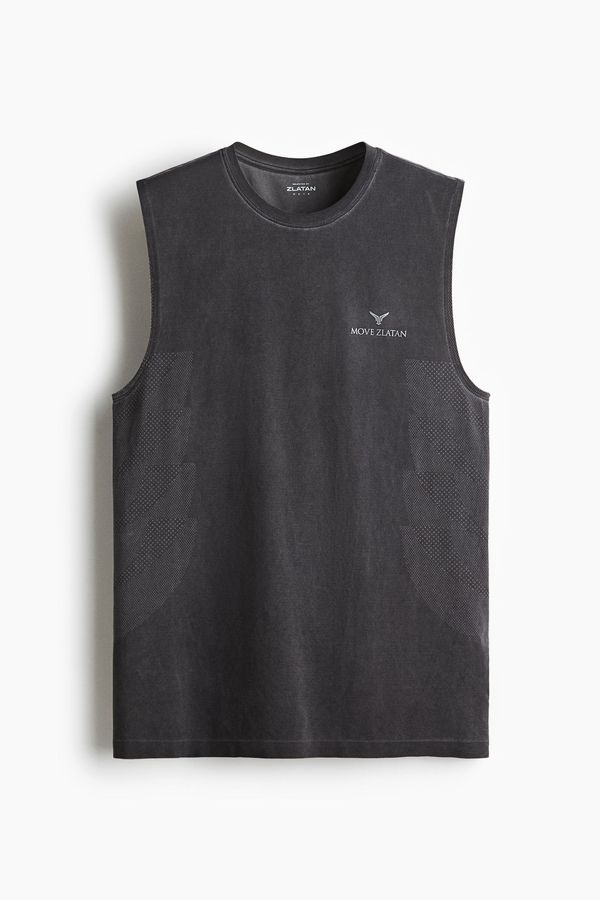 Camiseta deportiva de manga sisa Muscle Fit