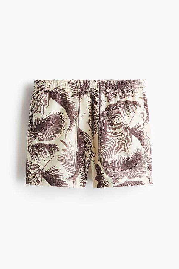 Bermuda de baño estampada
