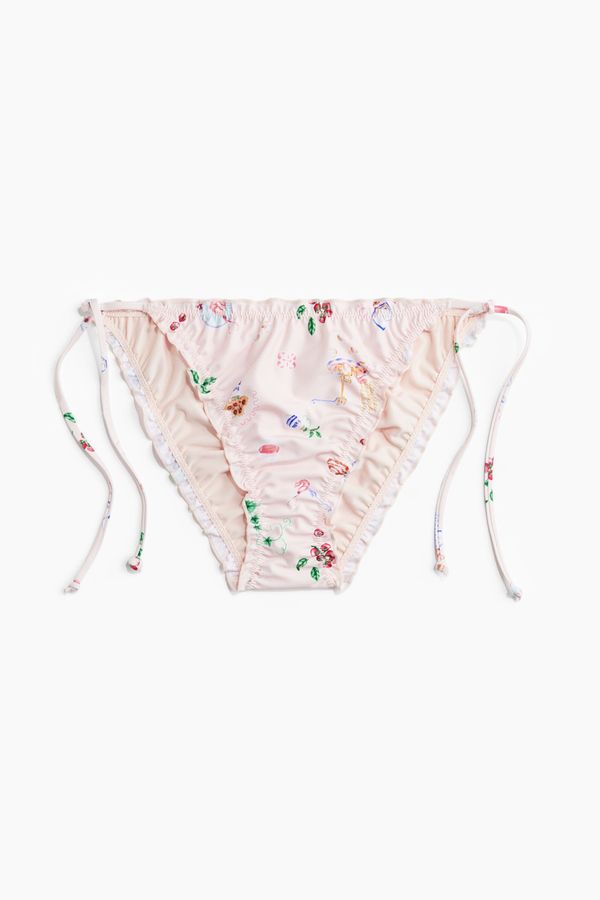 Panti de bikini con tiras