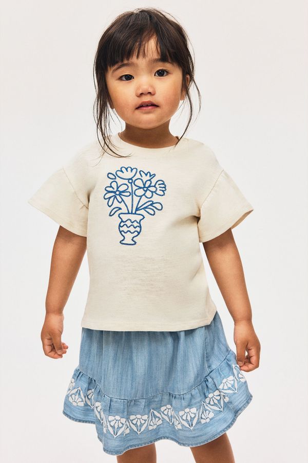 Camiseta con motivo estampado