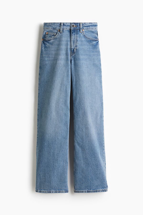 Wide High Jeans