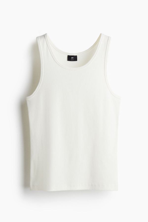 Camiseta esqueleto acanalado Slim Fit