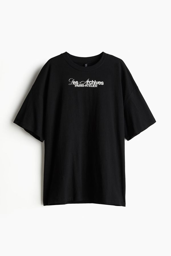 Camiseta oversize con motivo