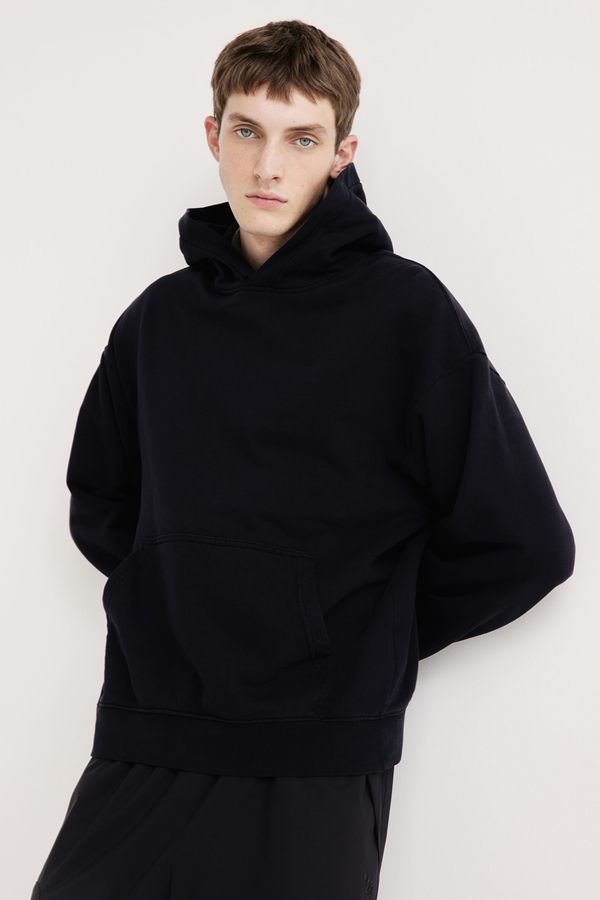 Hoodie de efecto lavado Loose Fit