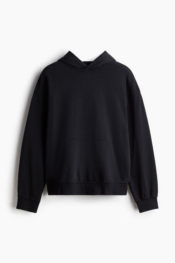 Hoodie de efecto lavado Loose Fit