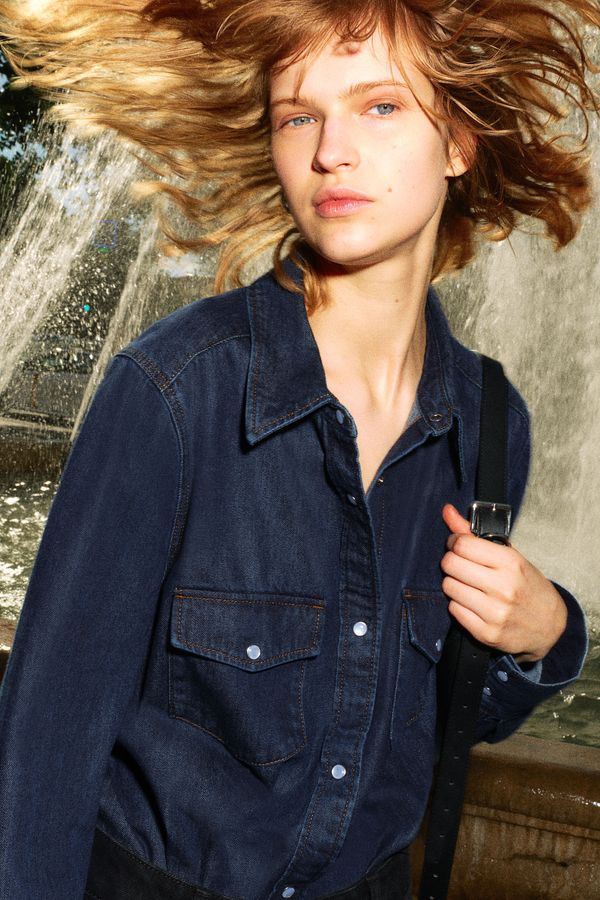 Camisa en denim