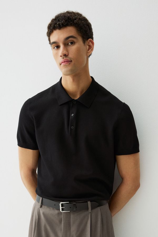 Camiseta estilo polo Slim Fit