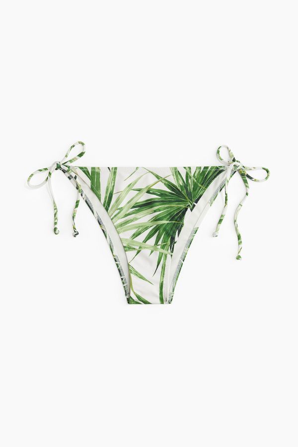 Panti de bikini con tiras de anudar