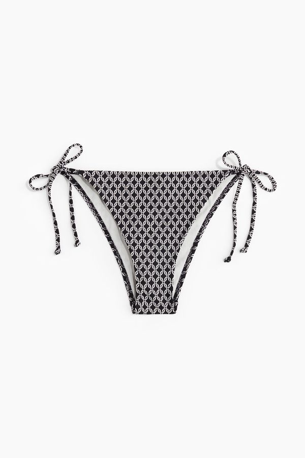 Panti de bikini con tiras de anudar