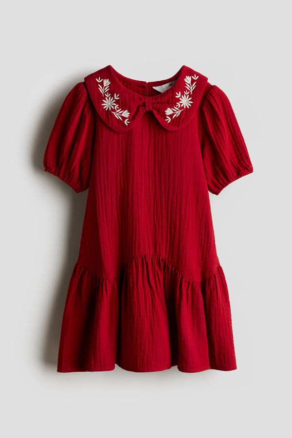 Vestido en muselina de algodón
