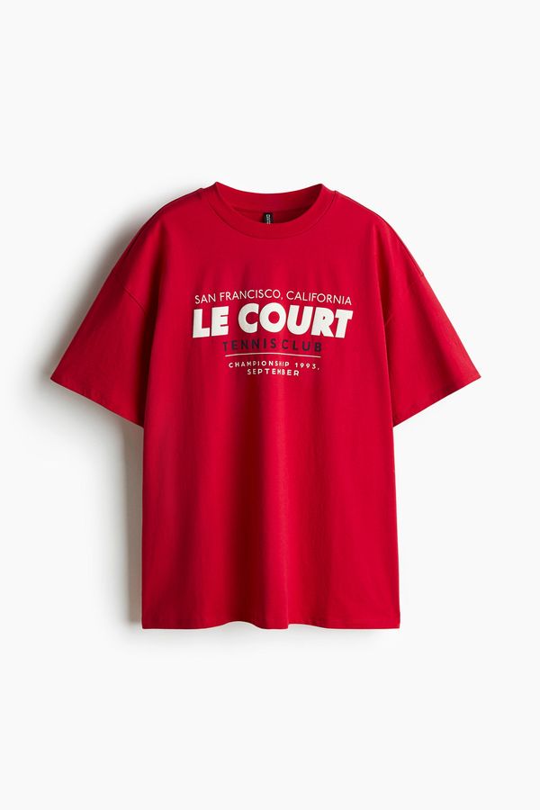 Camiseta oversize con motivo