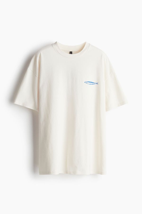 Camiseta oversize con motivo