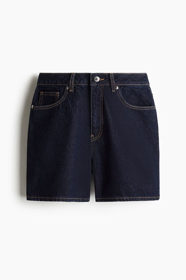 Shorts High en denim