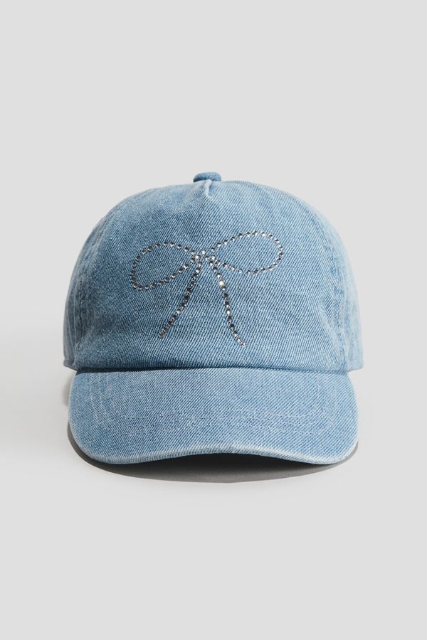 Gorra en sarga de algodón