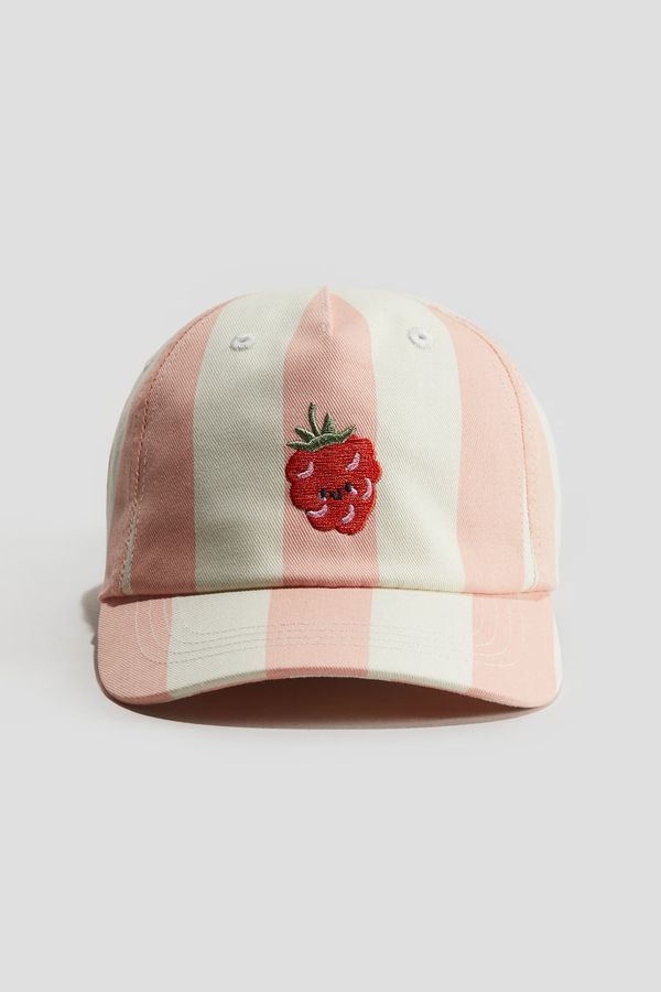 Gorra en sarga de algodón