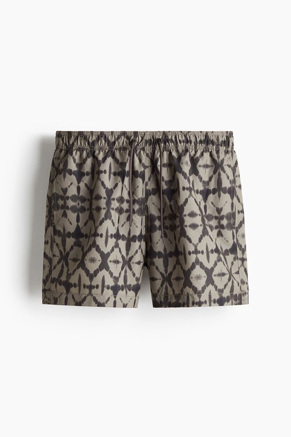 Bermuda de baño estampada